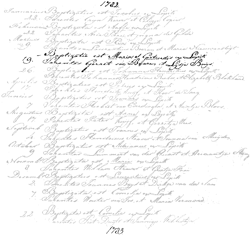 17820319 dp reg RK Cabauw Maria dv G v Baaren - L Buijs